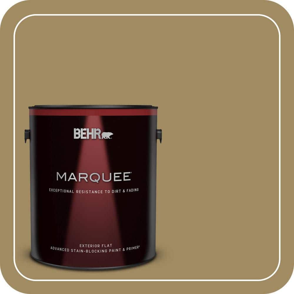BEHR MARQUEE 1 gal. #S320-6 Garden Salt Green Flat Exterior Paint & Primer