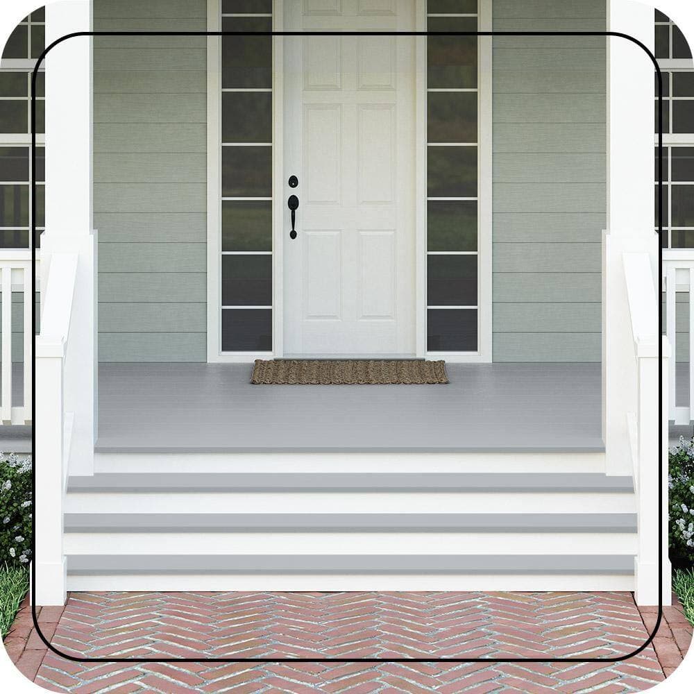 BEHR PREMIUM #750E-3 Textured Low-Lustre Enamel Interior/Exterior Porch and Patio Anti-Slip Floor Paint (2)