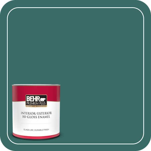BEHR PREMIUM PLUS #M450-7 Beta Fish Enamel & Primer Color Sample (4)