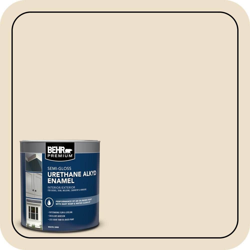 BEHR PREMIUM 1 qt. #740C-2 Cozy Cottage Semi-Gloss Enamel Urethane Alkyd Interior/Exterior Paint (1)