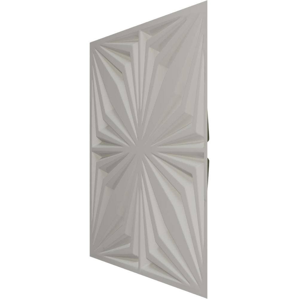 Ekena Millwork 19 5/8 in. 19 5/8 in. Asher EnduraWall Decorative 3D Wall Panel, for Sq. Ft.) (4)