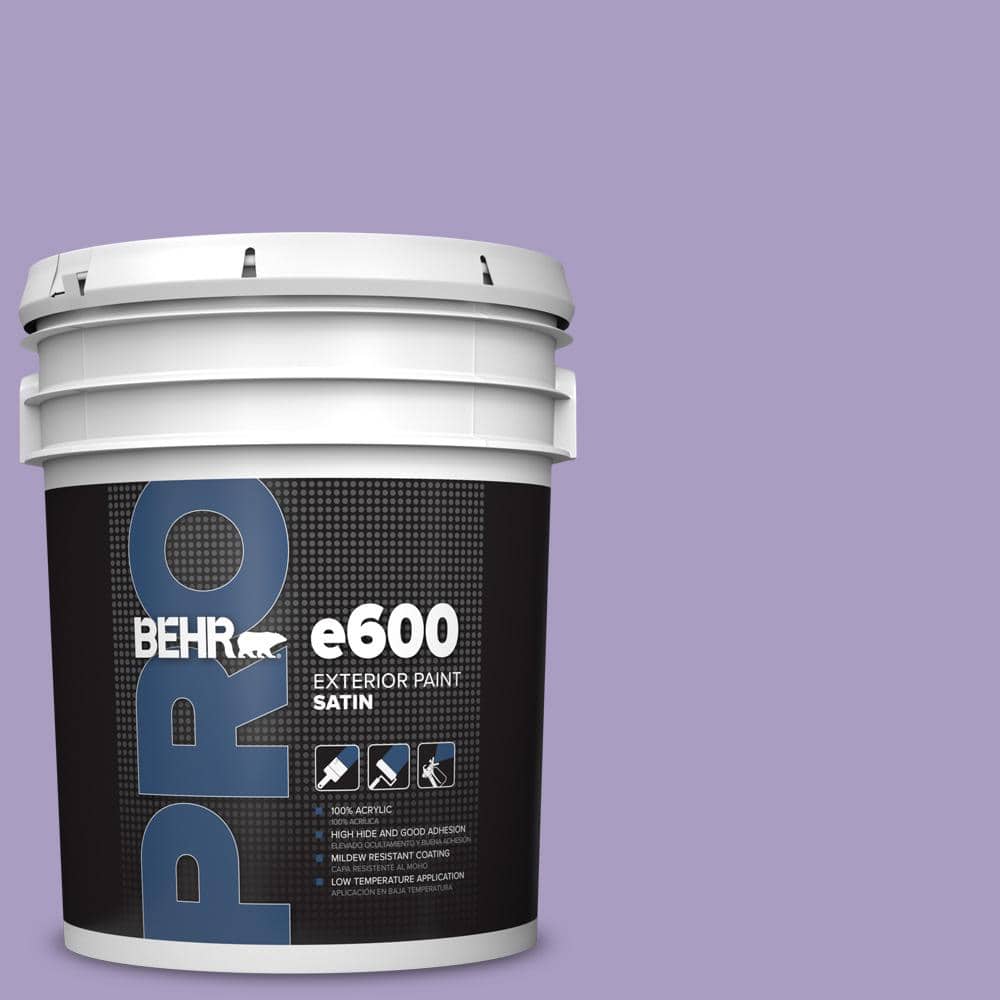 BEHR PRO 5 gal. #M560-4 Evening Slipper Satin Exterior Paint
