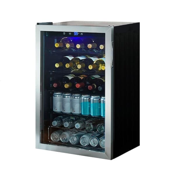 Vissani 4.3 Cu. ft. Wine and Beverage Cooler in Stainless Steel (2)