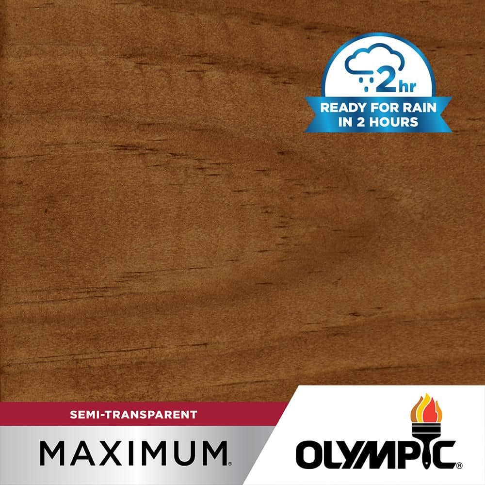 Unbranded Maximum 8 oz. ST-2027 Timberline Semi-Transparent Exterior Stain and Sealer in 1- Low VOC