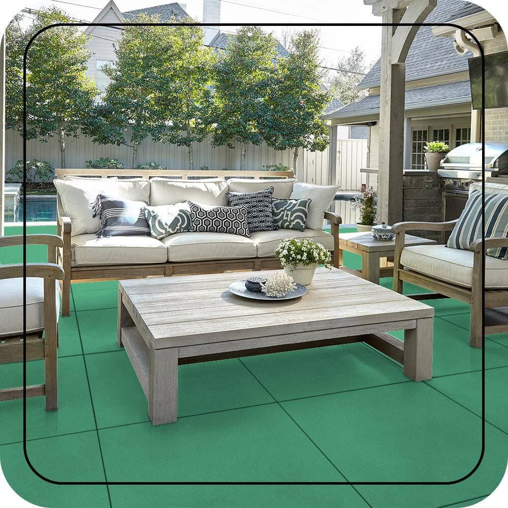 BEHR PREMIUM #M410-5 Textured Low-Lustre Enamel Interior/Exterior Porch and Patio Anti-Slip Floor Paint (3)