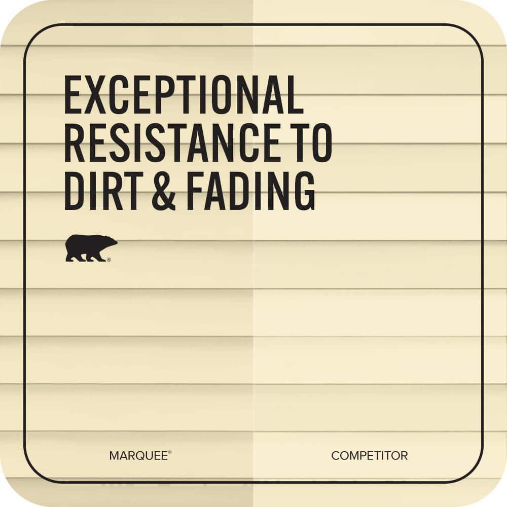 BEHR MARQUEE 5 gal. #T15-9 Dandelion Tea Flat Exterior Paint & Primer (4)