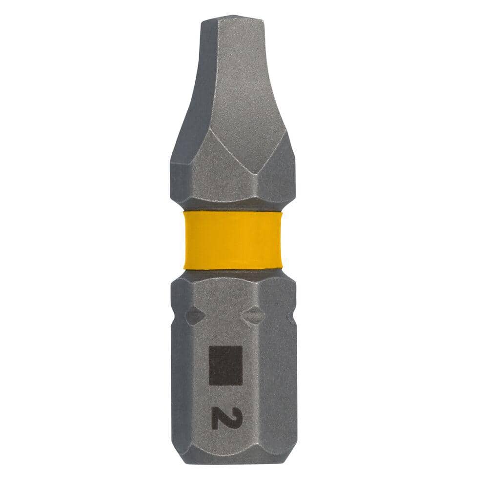 DEWALT MAXFIT ULTRA 1in. Square 2 Steel Screwdriving Bits (2-Pack) (1)
