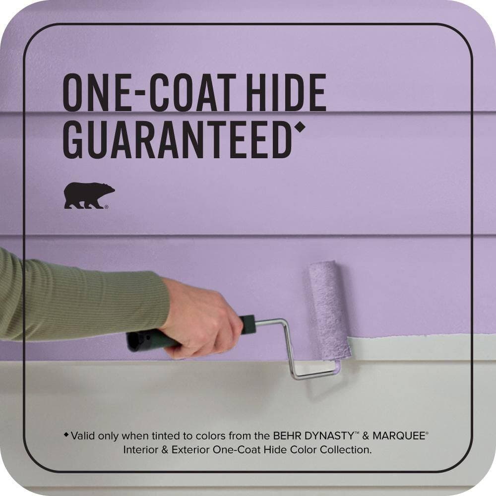 BEHR MARQUEE 1 gal. #650B-4 Violet Fields Flat Exterior Paint & Primer (3)