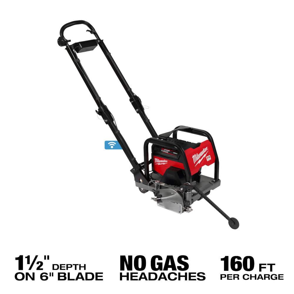 Milwaukee MX FUEL Lithium-Ion 6 in. Green Concrete Saw Kit with (2) XC 8.0 Batteries and (2) Super Chargers (3)