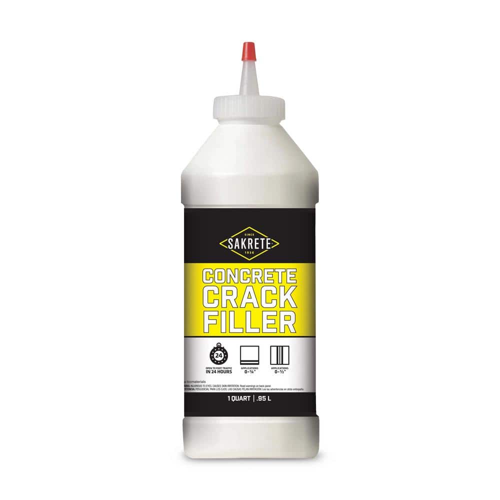 SAKRETE 1 Qt. Concrete Crack Filler