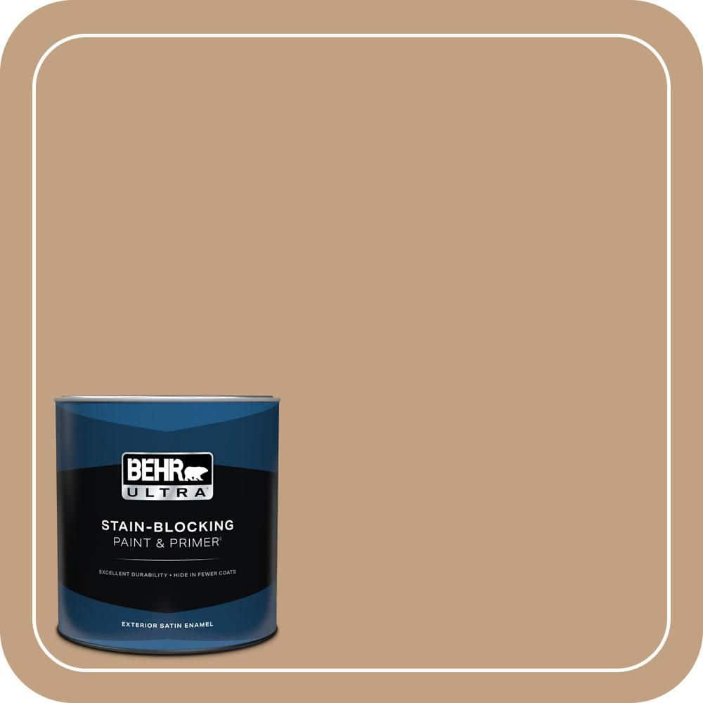 BEHR ULTRA 1 qt. #MQ2-12 Milano Satin Enamel Exterior Paint & Primer