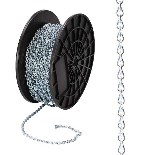 Everbilt #16 x 250 ft. Zinc Plated Steel Jack Chain (2)