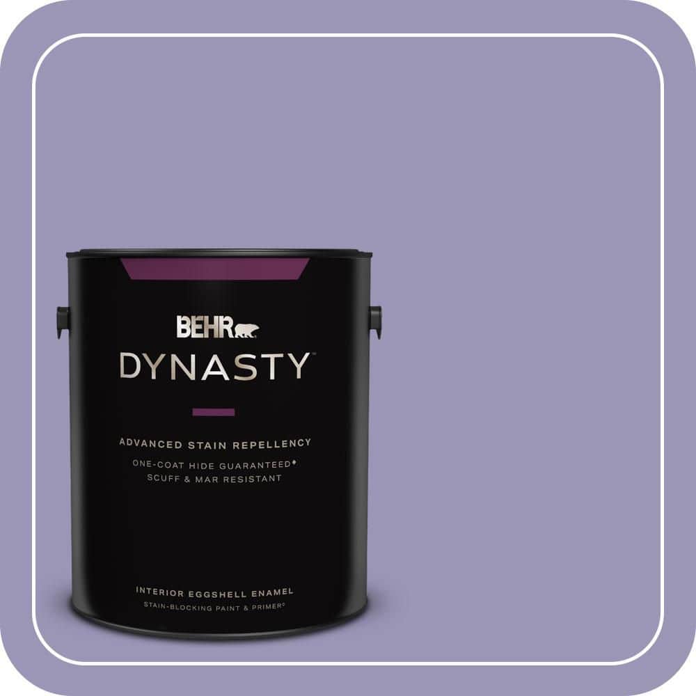 BEHR DYNASTY 1 gal. #640D-5 June Berry Eggshell Enamel Interior Stain-Blocking Paint & Primer