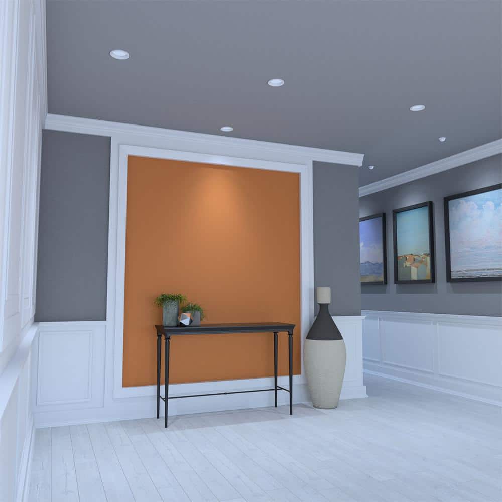 Ekena Millwork 15 3/8"W x 15 3/8"H x 3/8"T Medium Swansea Decorative Fretwork Wall Panels Architectural Grade (3)