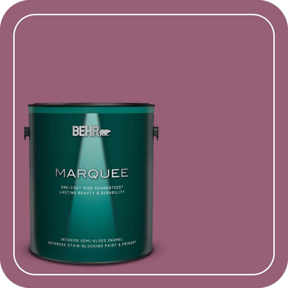 BEHR MARQUEE 1 gal. #MQ1-03 Glitz and Glamour One-Coat Hide Semi-Gloss Enamel Interior Paint & Primer