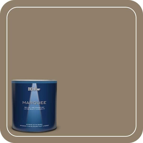 BEHR PREMIUM PLUS Home Decorators Collection #HDC-NT-11 Sandalwood Tan Enamel Low Odor & Primer (4)