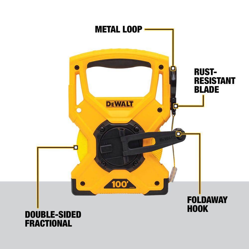DEWALT 100 ft. Measuring Tape (3)