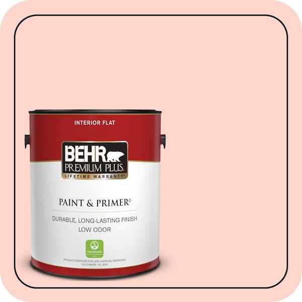 BEHR PREMIUM PLUS #190A-2 Coral Mantle Enamel Low Odor & Primer (2)