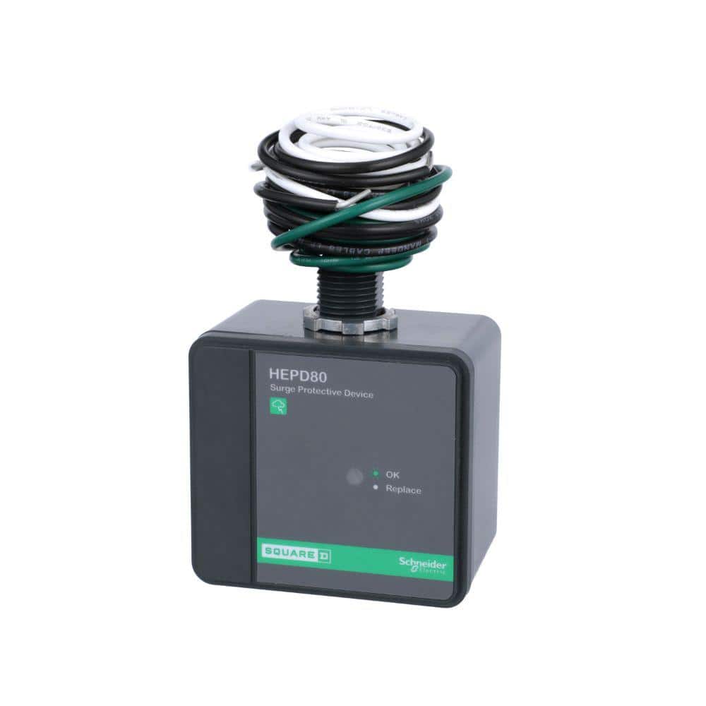 Square D 80kA Universal Whole Home Surge Protection Device (HEPD80) (3)