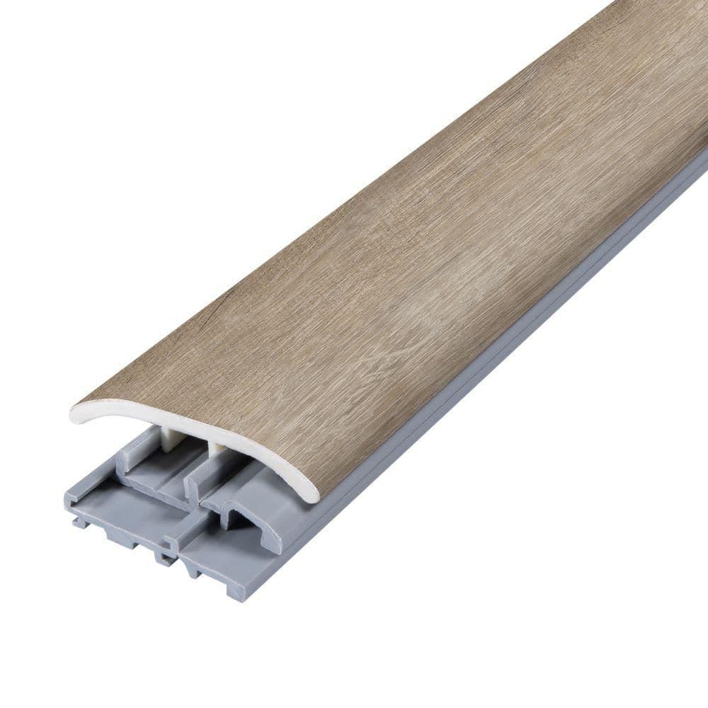 PERFORMANCE ACCESSORIES Sterling 0.31 in. T x 2 in. W x 78.7 in. L Vinyl 4-in-1 Molding (2)