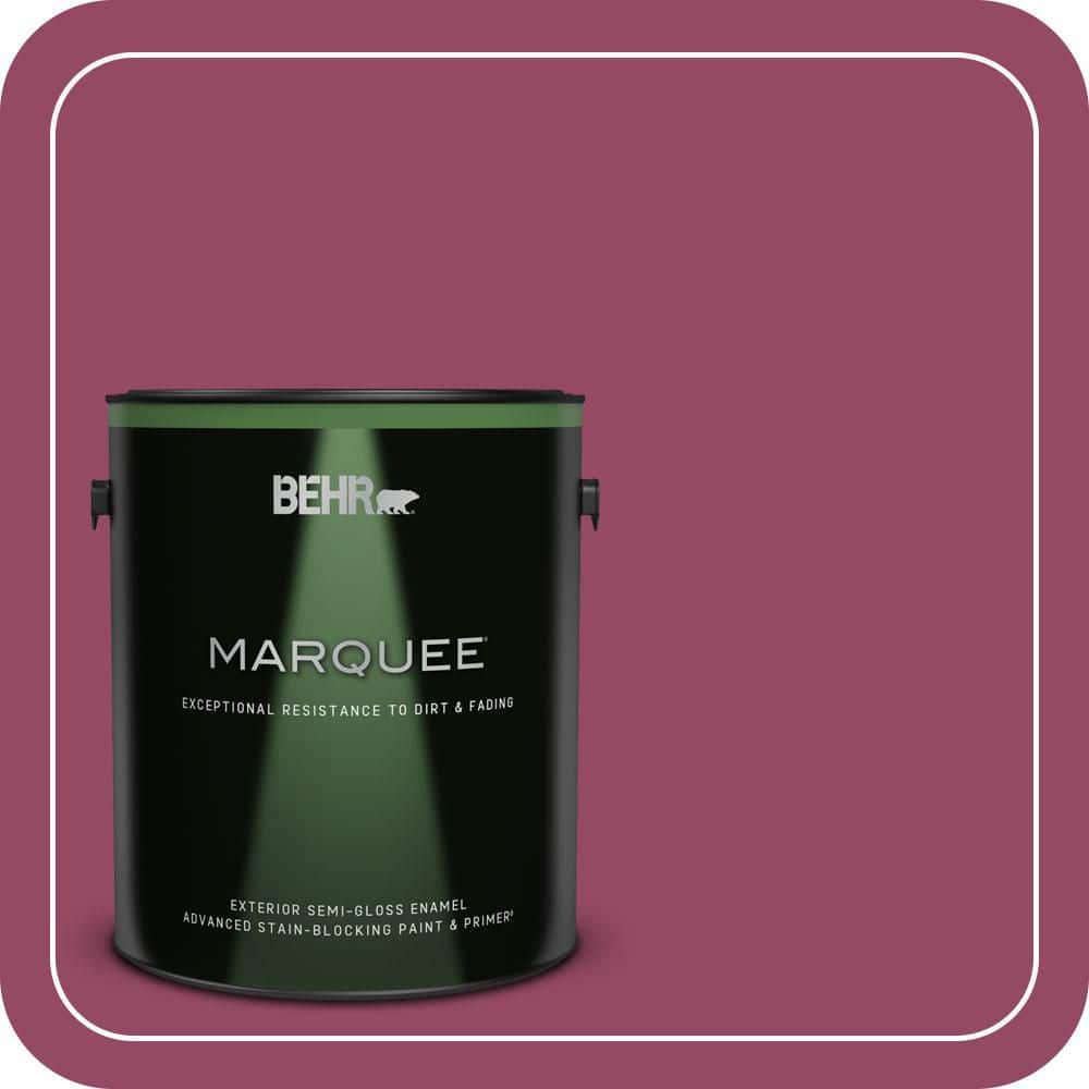 BEHR MARQUEE 1 gal. #P120-7 Glitterati Semi-Gloss Enamel Exterior Paint & Primer