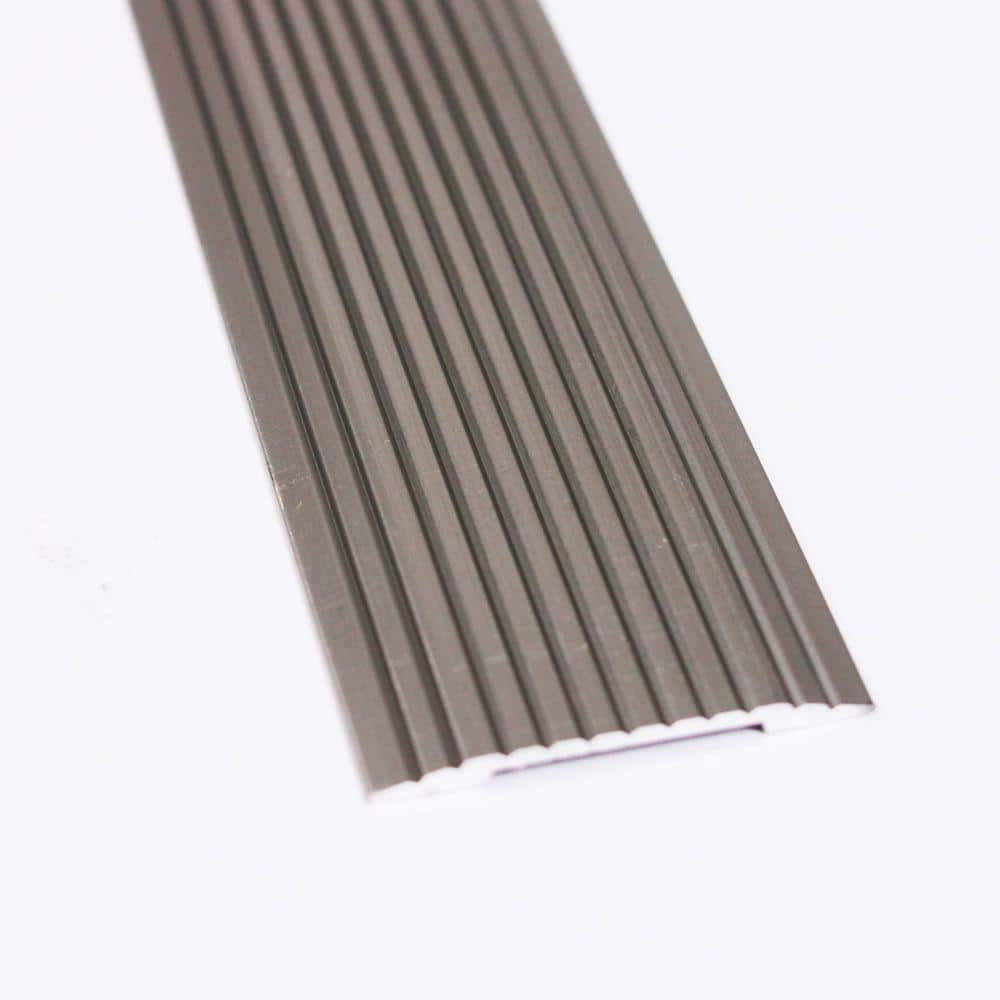 Unbranded Pewter Fluted 36 in. x 1-1/4 in. Seam Binder (2)
