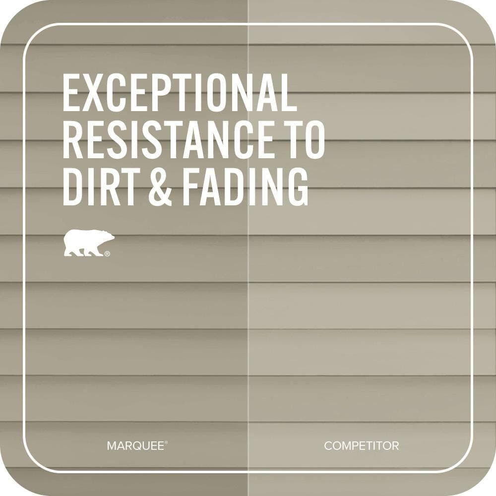 BEHR MARQUEE 1 gal. #PMD-57 Fossil Stone Flat Exterior Paint & Primer (4)