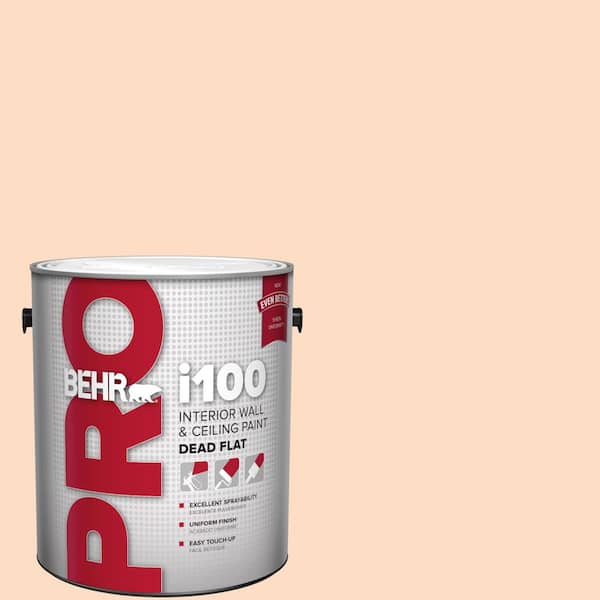 BEHR PRO 1 gal. #260C-2 Salmon Creek Dead Flat Interior Paint (2)