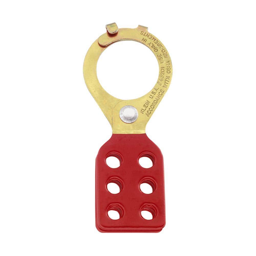 Klein Tools 1.5 in. Diameter Lockouts with Interlocking Tabs (1)