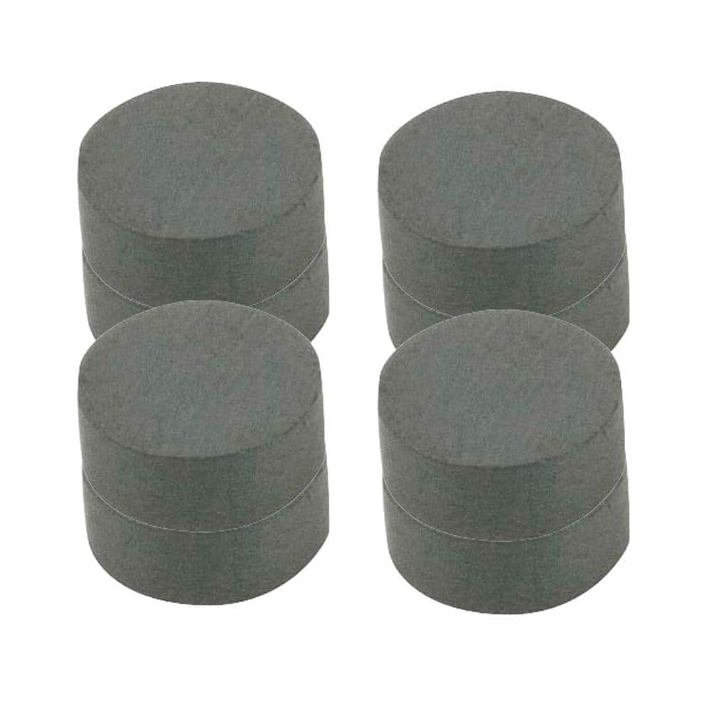 Master Magnet 3/4 in. Dia Black Disc Magnet ( per Pack)
