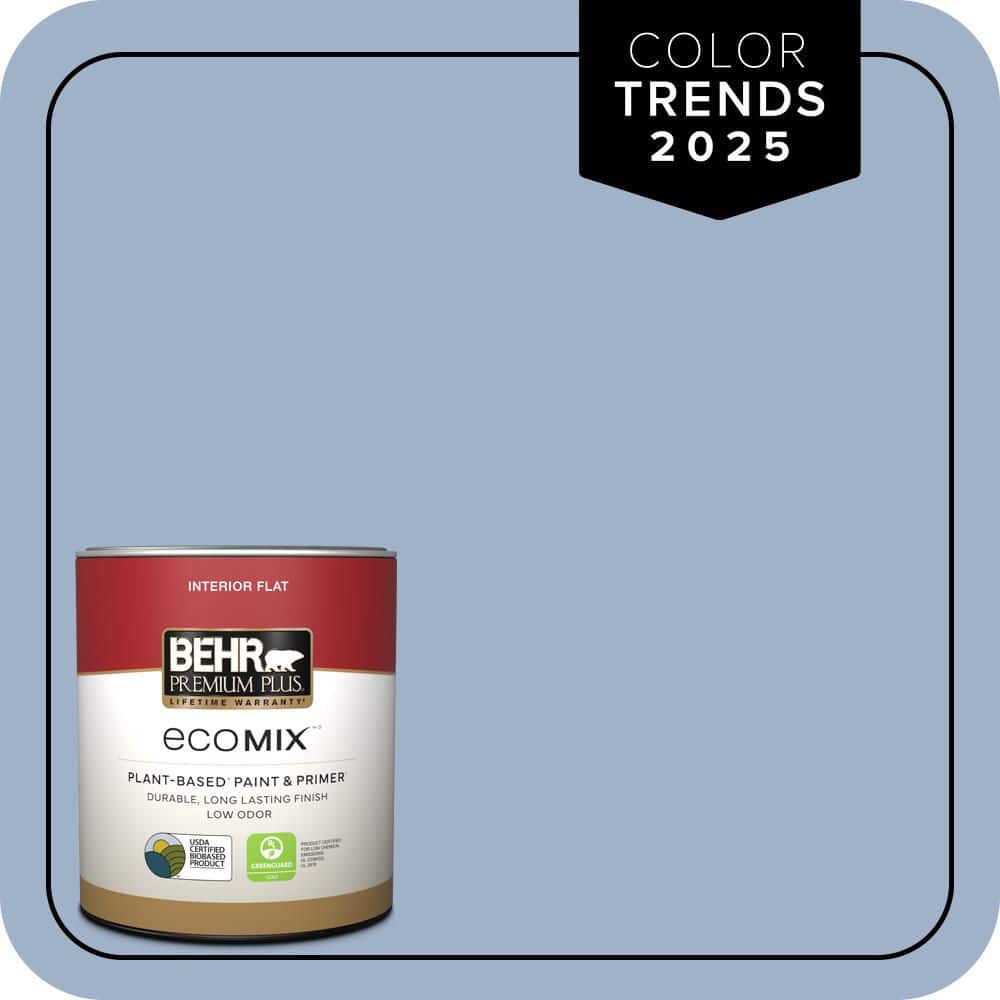 BEHR PREMIUM PLUS #S530-3 Aerial View Enamel EcoMix Plant-Based & Primer (1)