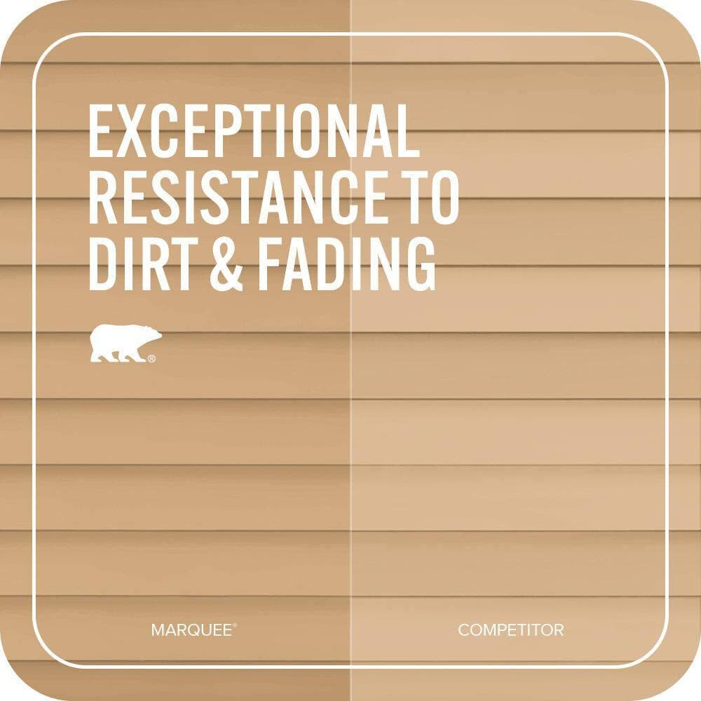 BEHR MARQUEE 1 gal. #PMD-79 Sesame Flat Exterior Paint & Primer (4)