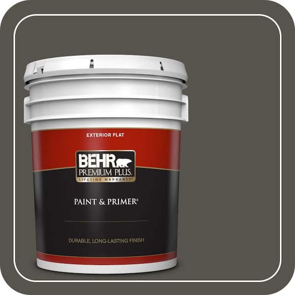 BEHR PREMIUM PLUS #790D-7 Black Bean Enamel Low Odor & Primer (3)