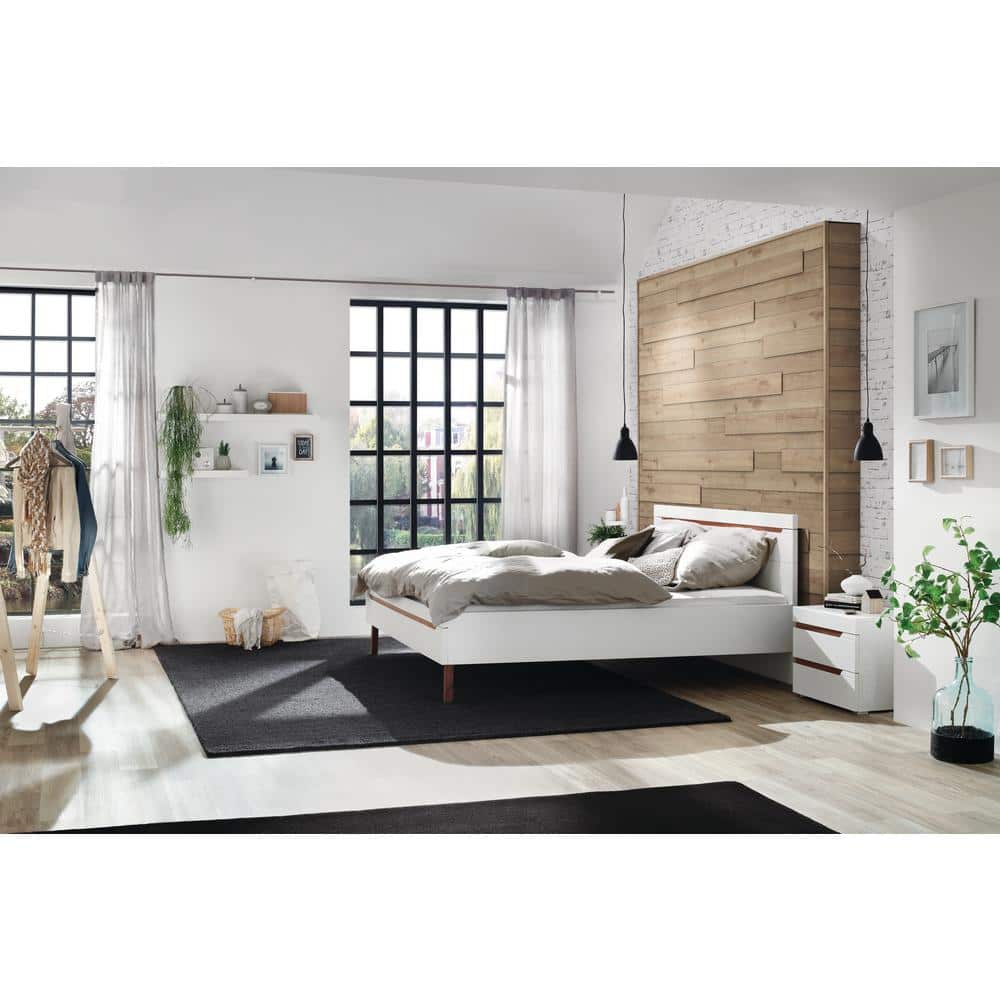 Krono Original 12 MM x 5 in x 51 in Summer Breeze Oak 3D Decorative Wall Panel (2)