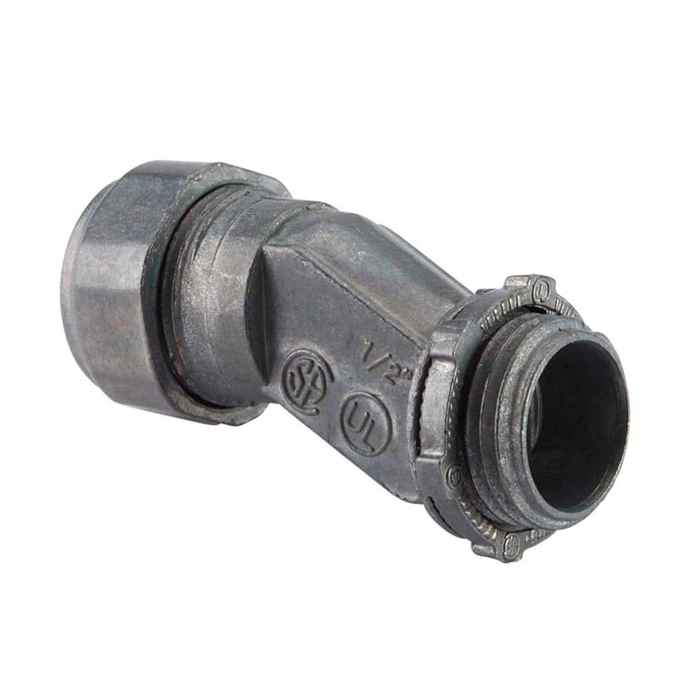 Halex 1/2 in. Electrical Metallic Tube (EMT) Offset Compression Connector (3)