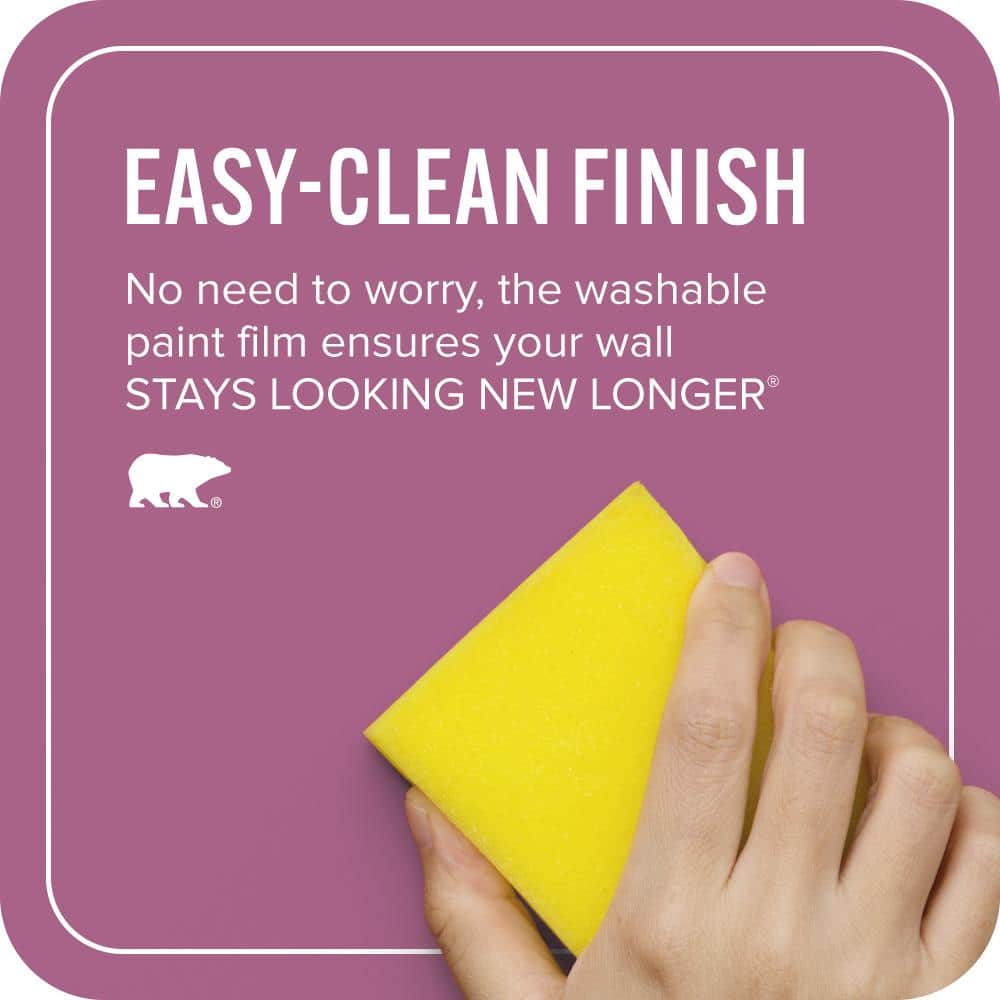 BEHR ULTRA 1 gal. #690B-6 Wild Mulberry Extra Durable Satin Enamel Interior Paint & Primer (4)