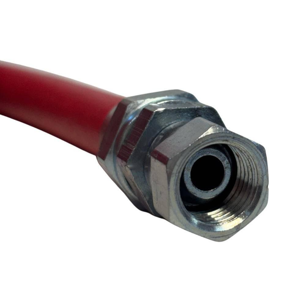 Bedford Precision 13-522 50' x 1/4" Air Hose Assembly (Red Smooth), Replacement for 71-1106 (3)