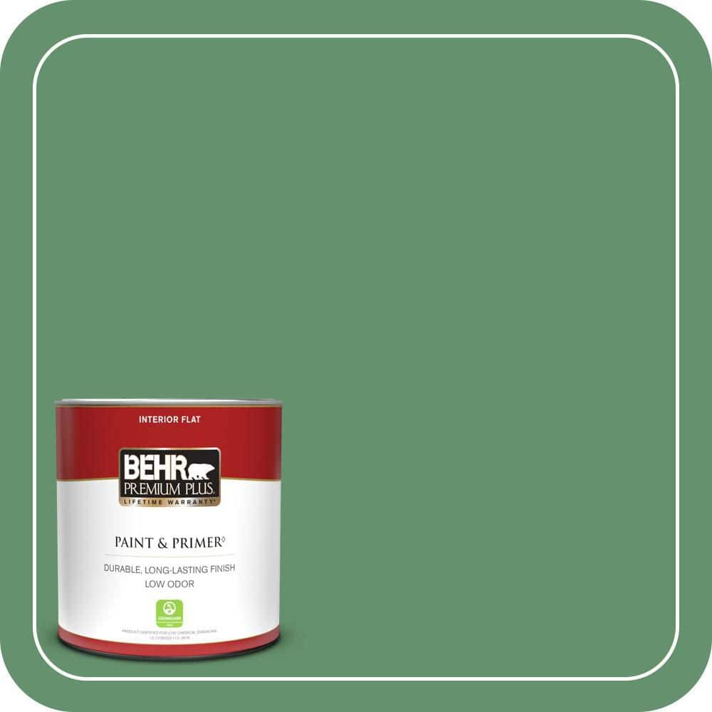 BEHR PREMIUM PLUS #M410-6 Turtle Creek Flat Low Odor & Primer