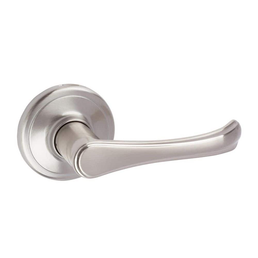 DELANEY HARDWARE Delaney Kerry Dummy (Inactive) Door Lever in Satin Nickel (1)