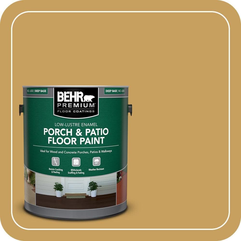 BEHR PREMIUM #M300-5 Textured Low-Lustre Enamel Interior/Exterior Porch and Patio Anti-Slip Floor Paint (1)
