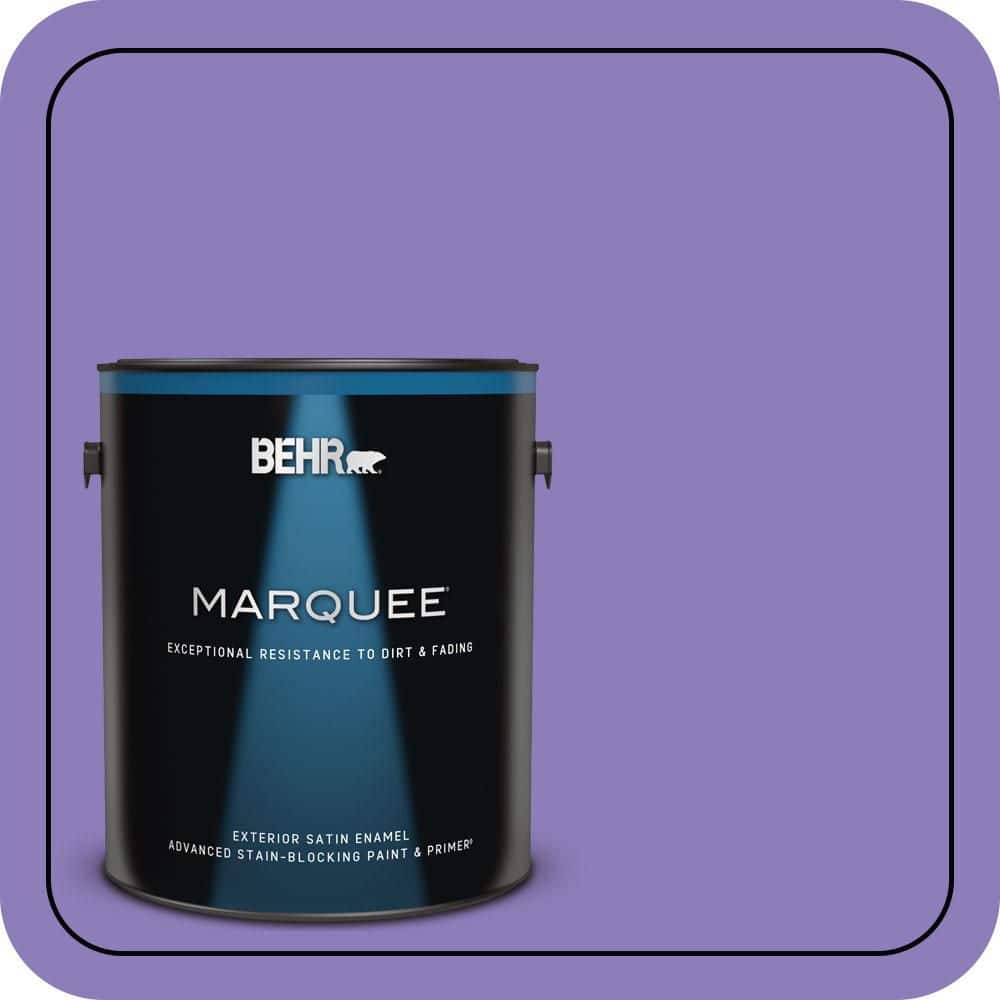 BEHR MARQUEE 1 gal. #P560-5 Unimaginable Satin Enamel Exterior Paint & Primer (1)