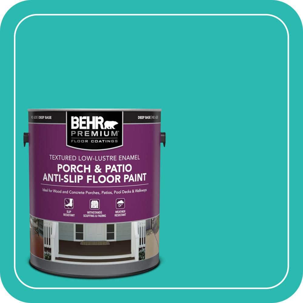 BEHR PREMIUM #P450-5 Low-Lustre Enamel Interior/Exterior Porch and Patio Floor Paint (1)