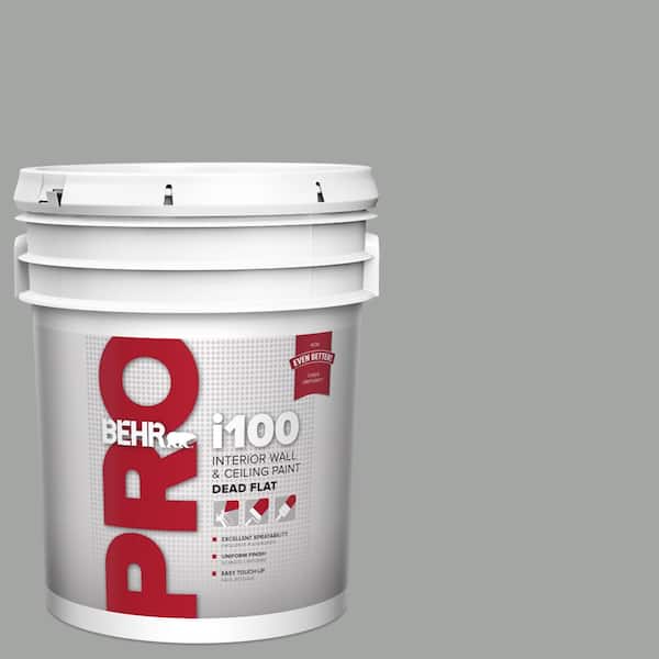 BEHR PRO 5 gal. #PPU25-16 Chain Reaction Dead Flat Interior Paint (2)