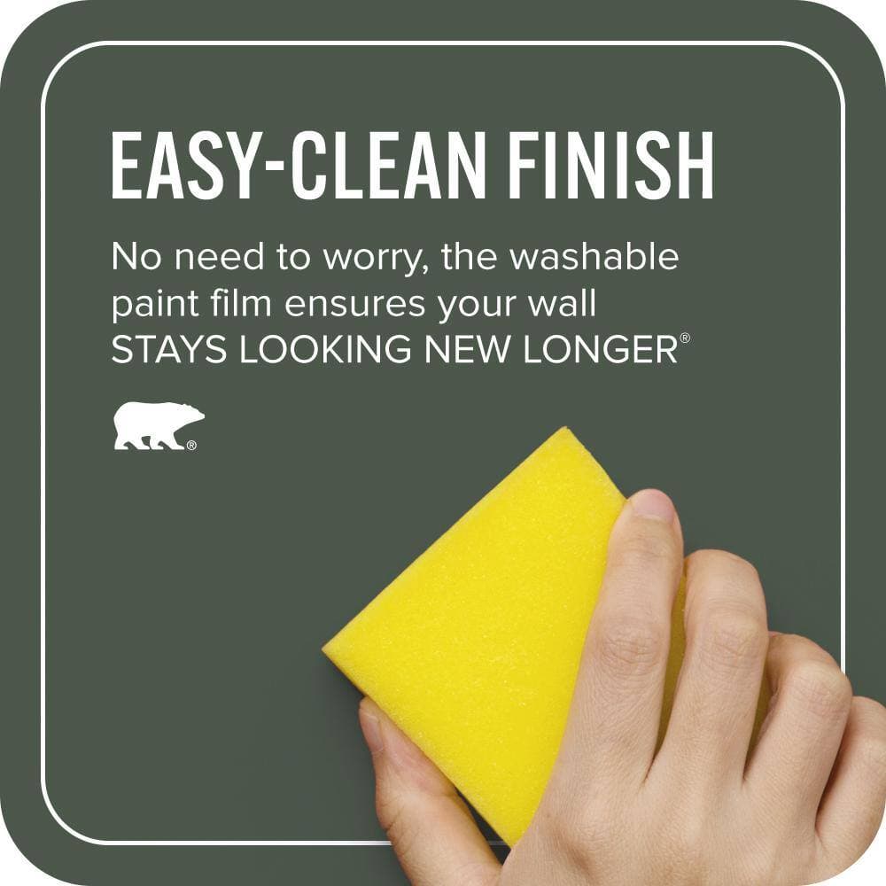 BEHR ULTRA 1 gal. #PMD-66 Deep Evergreen Extra Durable Flat Interior Paint & Primer (4)