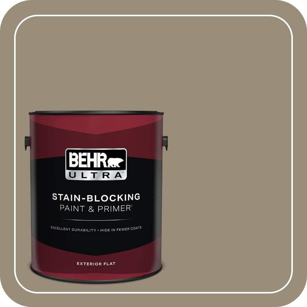BEHR ULTRA 1 gal. #MQ6-29 Lost Canyon Flat Exterior Paint & Primer