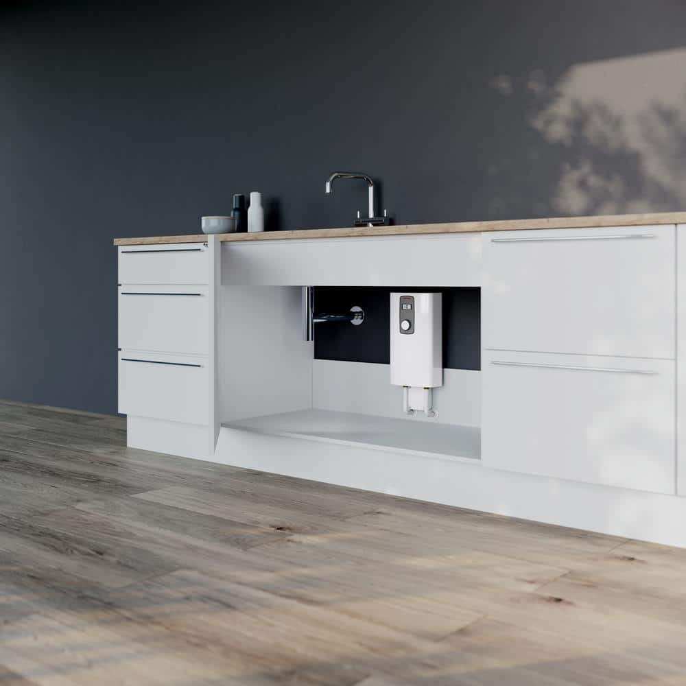 Stiebel Eltron DHX 10-2 Trend Self Modulating 9.6 kW 1.46 GPM Point-of-Use Tankless Electric Water Heater (2)