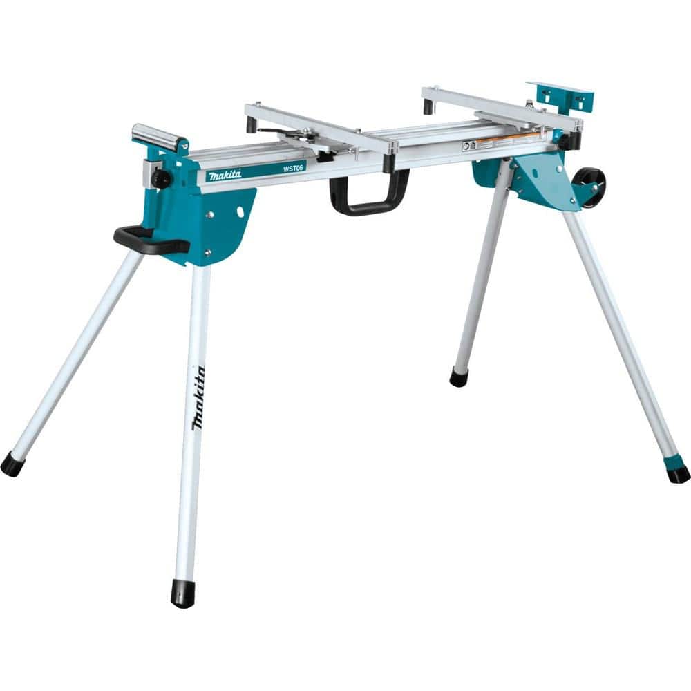 Makita 18V X2 (36V) LXT Brushless 10 in. Dual-Bevel Sliding Compound Miter Saw Kit (5.0Ah) with Folding Miter Saw Stand (3)