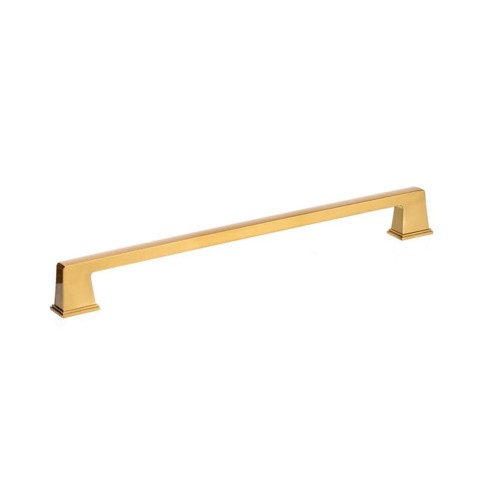 Richelieu Hardware Ventura Collection 18 in. (457 mm) Classic Aurum Brushed Gold Rectangular Appliance Pull