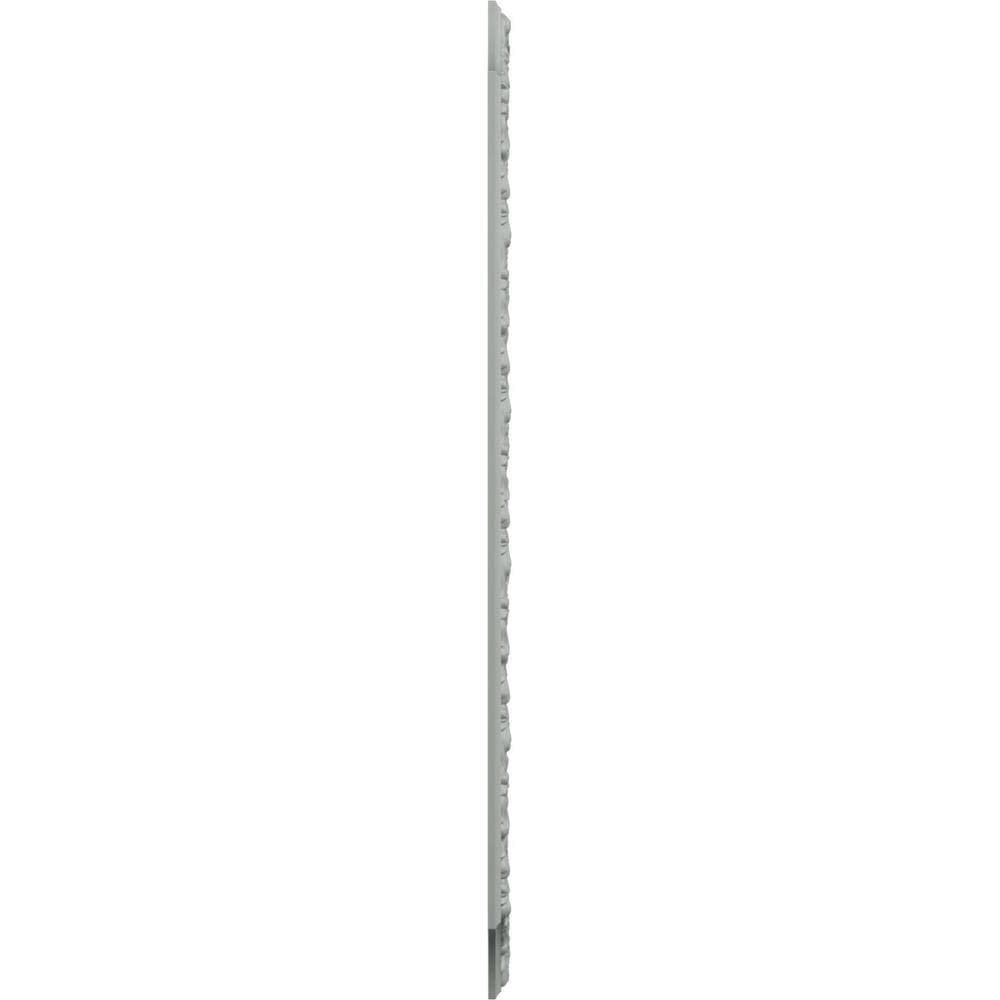 Ekena Millwork 24 in. W x 48 in. H Unfinished Polyurethane Sussex Floral Panel Moulding Kit (Double Panel) (3)