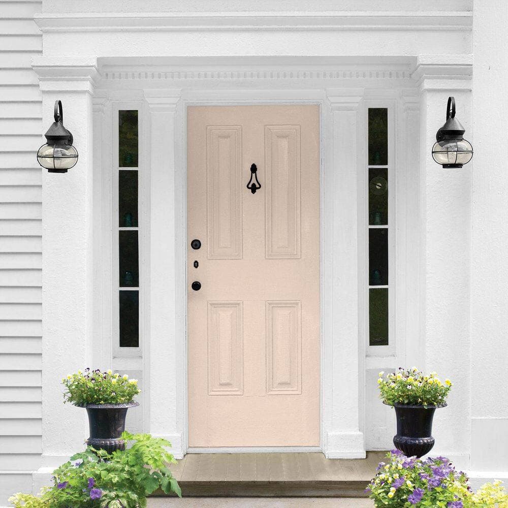 Glidden Premium 5 gal. PPG1071-2 Enjoy Semi-Gloss Exterior Latex Paint (3)